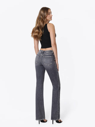 Grey Bootcut Jeans