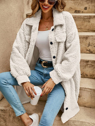 Ivory Sherpa Jacket