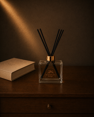 Cashmere Vanilla & Warm Amber Luxury Reed Diffuser