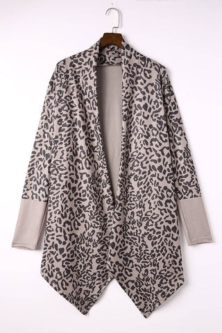 Leopard Print Cardigan