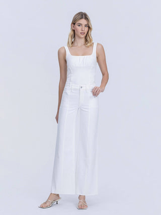 White Vervet Jeans