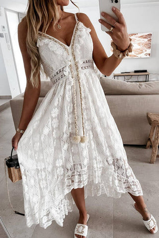 Lace Handkerchief Dress