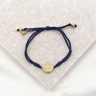 Serenity Blessing Bracelet - Black / Gold
