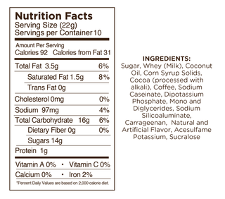 Salted Caramel Cafe Mocha 8oz Can