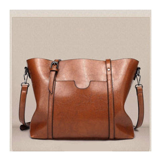 Crossbody Oil Leather Handbag