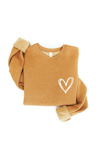 HEART Graphic Sweatshirt