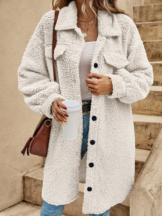 Ivory Sherpa Jacket