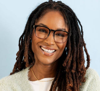 Latte (Blue Light): Black/Taupe / Reading / 1.75