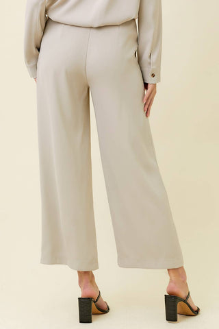 Stone Wide Leg Pants