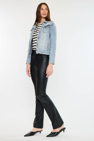 Distressed Denim Jacket