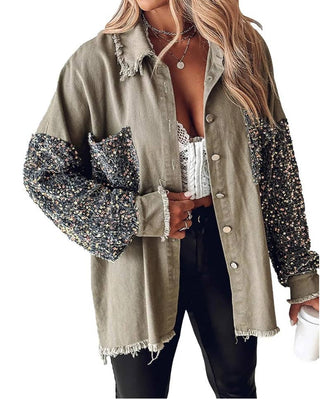Sequin Patchwork Jacket