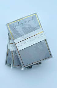 God is so good Chunky Notepad - 4x6 notepad 150 pages