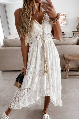 Lace Handkerchief Dress