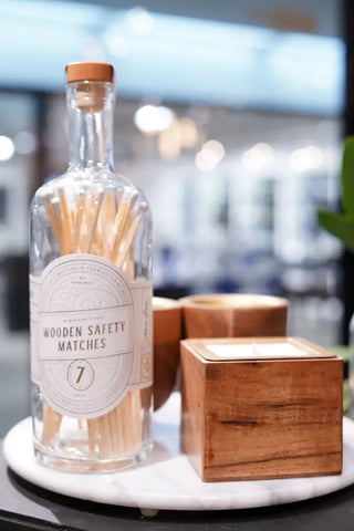 7" Matchsticks Bottle