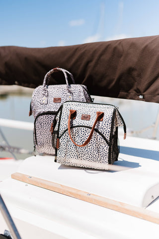 Cooler Lunch Bag - Beige Dalmatian ETA FEB 14