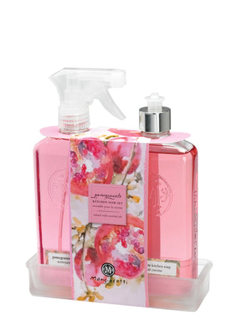 Pomegranate Kitchen Caddy Sets