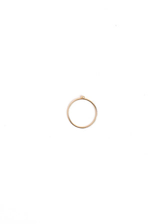 Bezel Stackable Ring